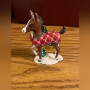 The Danbury Mint Christmas ornament- Colt